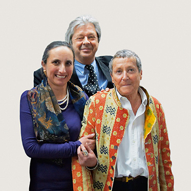 Patrizia Guggenheim, Christian v. Faber-Castell + Iris Wazzau
v.l.n.r. anlässlich der Vernissage „Varlin“